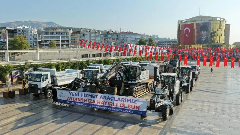 BAŞKAN ÇERÇİOĞLU, BÜYÜKŞEHİR BELEDİYESİ’NİN ARAÇ FİLOSUNU 150 MİLYON TÜRK LİRASI DEĞERİNDE YATIRIM İLE GÜÇLENDİRDİ