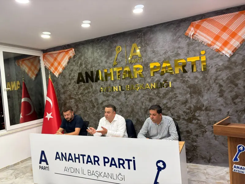 Anahtar Parti Aydın Teşkilatı İlçe Başkanlarıyla Bir Araya Geldi