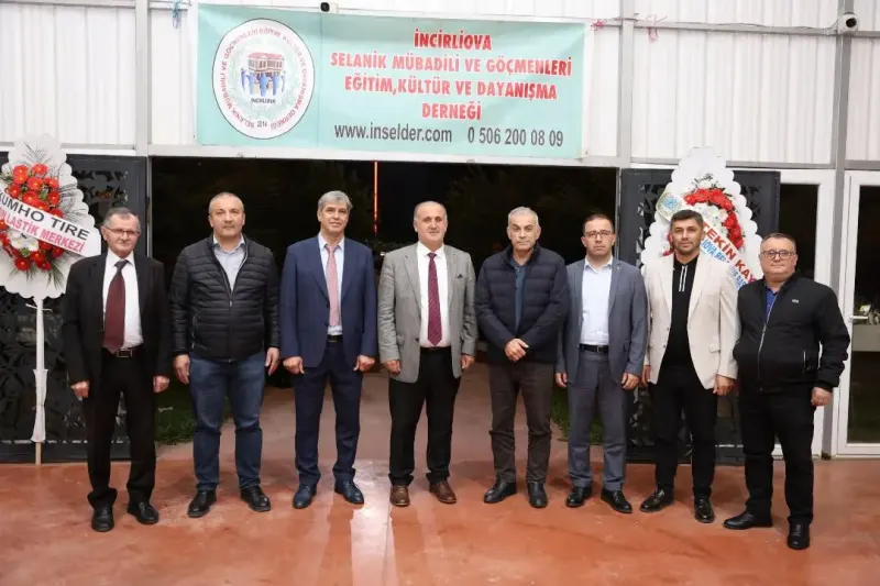 İncirliova'da Selanik Gecesi Renkli Görüntülere Sahne Oldu